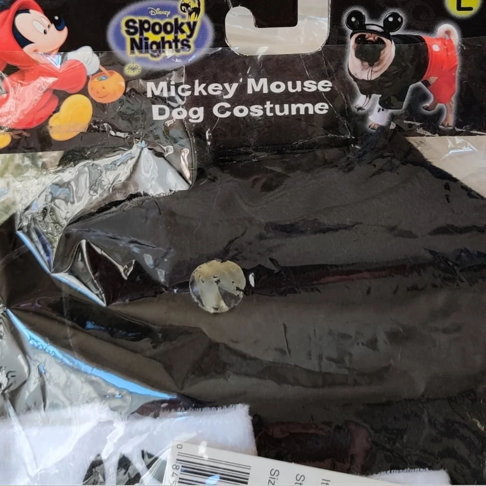 Disney Spooky Nights Mickey Mouse Dog Costume